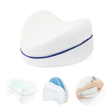 Pillows: Leg Knee Support Pillow, Orthopedic Memory Foam Wedge Contour Pillow for Thighs, Leg Pillow for Back Hip Legs Knee Support Wedge and Pressure Relief, Washable Cover
