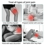 Pillows: Leg Knee Support Pillow, Orthopedic Memory Foam Wedge Contour Pillow for Thighs, Leg Pillow for Back Hip Legs Knee Support Wedge and Pressure Relief, Washable Cover