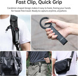 Camera Accessories: ULANZI MA30 Magnetic Phone Tripod Stand for iPhone - Aluminium Maglock Smartphone Mini Tripod Pocket Cell Phone Stand Dual-Sided Magnet Quick Mount Compatible with iPhone 16 15 14 13 12 Magsafe
(Dark Grey)