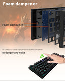 Keyboards & Accessories: ROYAL KLUDGE RK84 Wireless Hot Swap Black 65% Mechanical Keyboard, Brown Switch