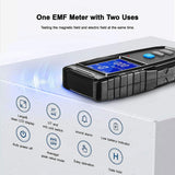 Measuring Tools & Sensors: ERICKHILL EMF Meter Digital Electromagnetic Field Radiation Detector Machine