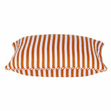 Cushions & Throws: Dandi Orange & White Striped Nautical Cushion Cover 40x40cm