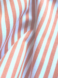 Cushions & Throws: Dandi Orange & White Striped Nautical Cushion Cover 40x40cm