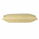 Cushions & Throws: Pack of 4 Dandi Mustard Yellow & White Rectangle Cushion Covers
