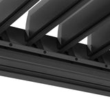 Yardtopia Elmont 3m x 4m Aluminium Adjustable Louvre Pergola