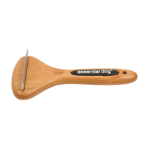 Dog Grooming Supplies: Natural Bamboo Deshedding Tool: Cats & Dogs
