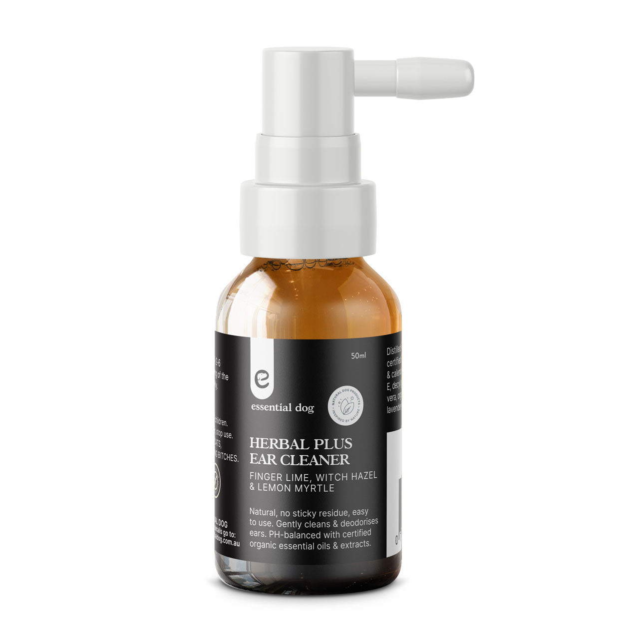 Massage Oils: Herbal Plus Dog Ear Cleaner (Witch Hazel, Aloe & Lemon Myrtle)