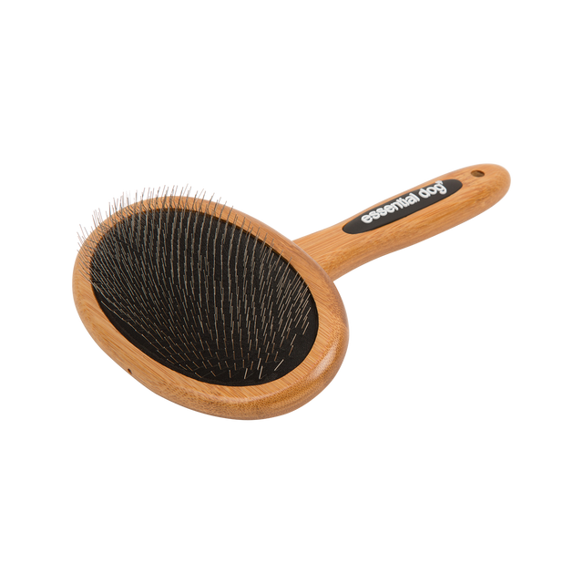 Pet Grooming Supplies: Natural Bamboo Slicker Brush: Cats & Dogs
