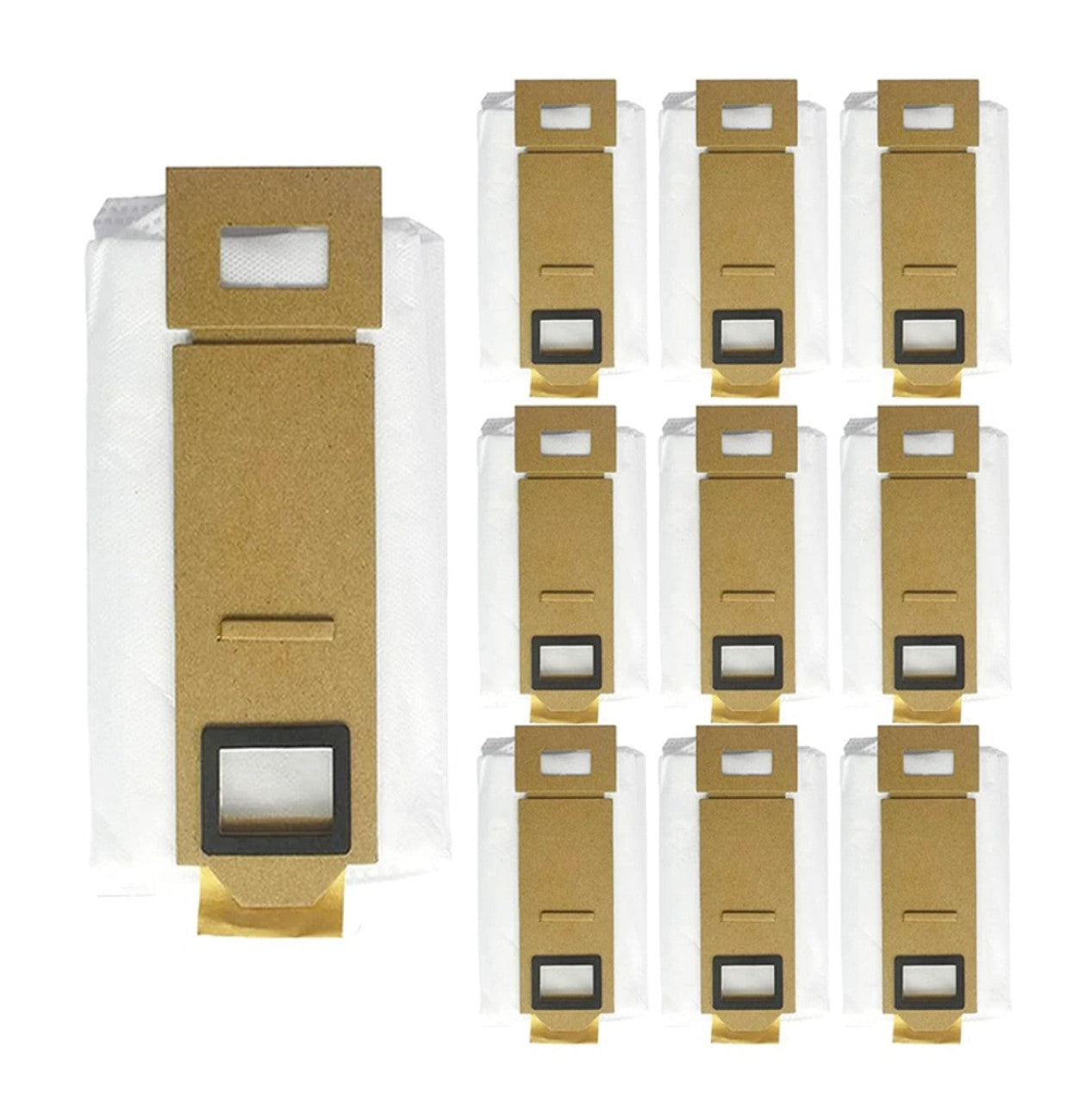 Vacuum Cleaner Accessories: 9 X Vacuum cleaner bags for Roborock S7/ S7 MaxV Auto-Empty docking station
