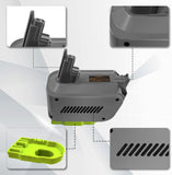 Vacuum Cleaner Accessories: Hygieia Ryobi Converter - Ryobi ONE+ 18V To Dyson V10 Battery Converter / Adapter