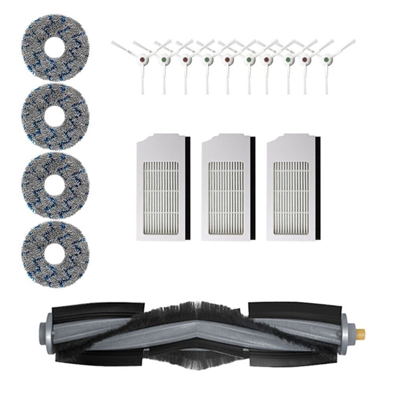 Vacuum Cleaner Accessories: Value Kit for Ecovacs Deebot Omni X1, T10, T10 Plus & T10 Omni