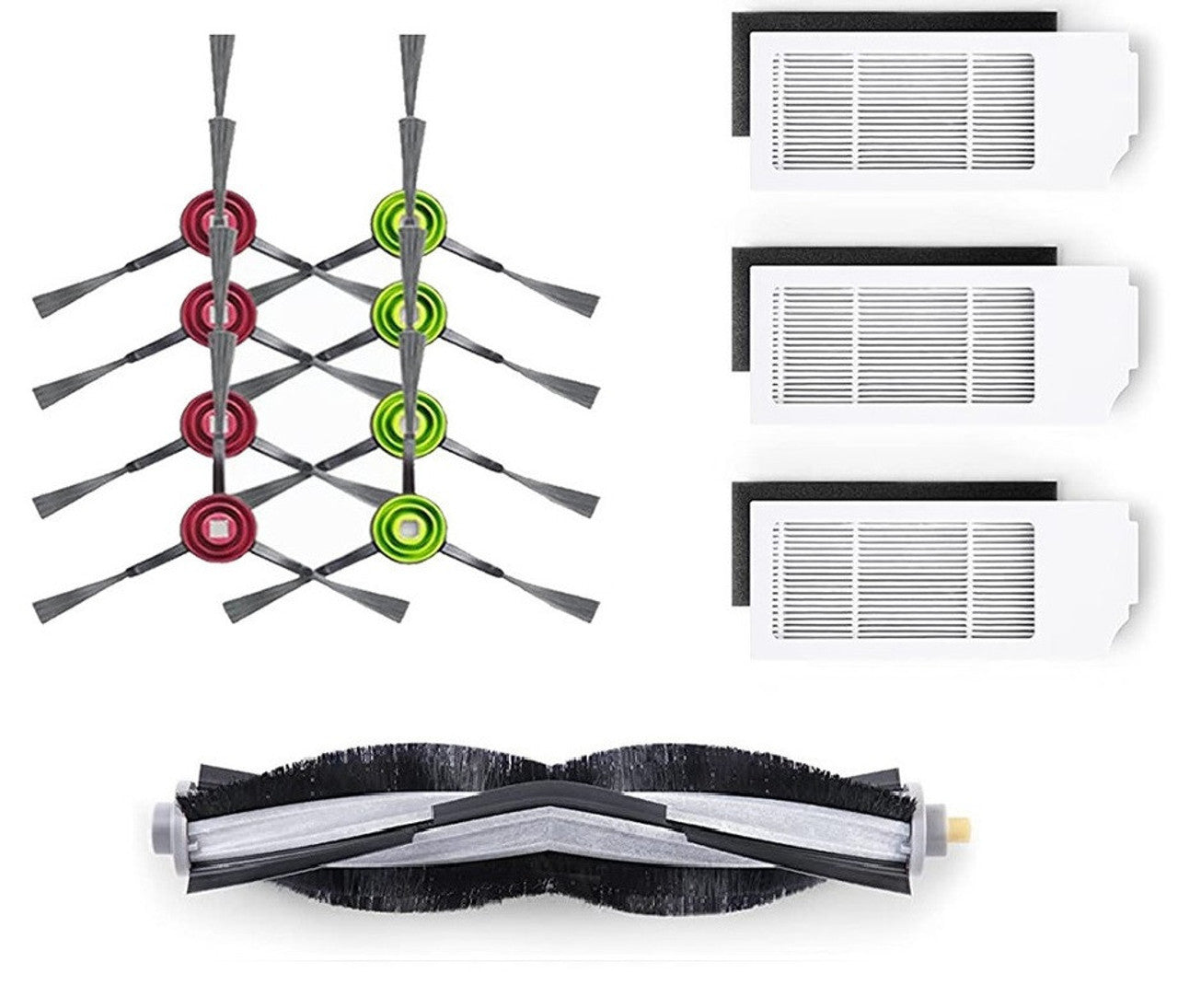 Vacuum Cleaner Accessories: Value Kit for Ecovacs Deebot Omni X1, T10, T10 Plus & T10 Omni