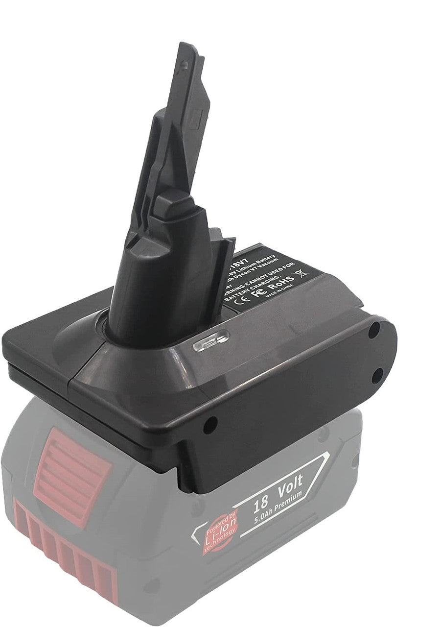 Vacuum Cleaner Accessories: Bosch 18V To Dyson V7 & V8 Battery Converter / Adapter
