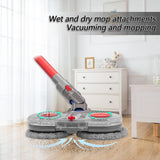 Vacuum Cleaner Accessories: Mopping & Vac attachment for Dyson V7, V8, V10, V11, V15