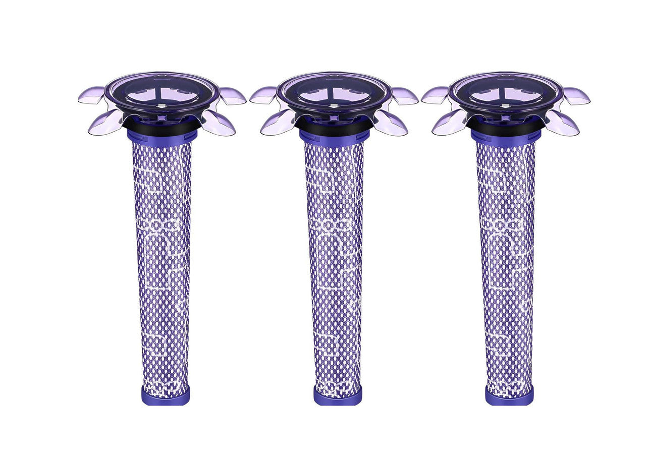Vacuum Cleaner Accessories: Hygieia 3 X Star Pre-Filters For Dyson V7 & V8 Vacuum Cleaners