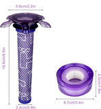 Vacuum Cleaner Accessories: Hygieia Filter Kit for Dyson V7 Advanced SV37 & V8 With Star Pre-Filter SV25