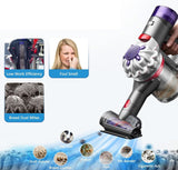 Vacuum Cleaner Accessories: Hygieia Filter Kit for Dyson V7 Advanced SV37 & V8 With Star Pre-Filter SV25