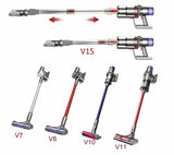 Vacuum Cleaner Accessories: Rod / wand for Dyson V7 V8  V10 V11 & V15 stick vacuum cleaners