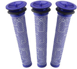 Vacuum Cleaner Accessories: 3 x Filters for DYSON V6, V7, V8,  DC58, DC59, DC61, DC62 stickvac