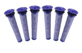 Vacuum Cleaner Accessories: 6 x Filters for DYSON V6, V7, V8,  DC58, DC59, DC61, DC62 stickvac
