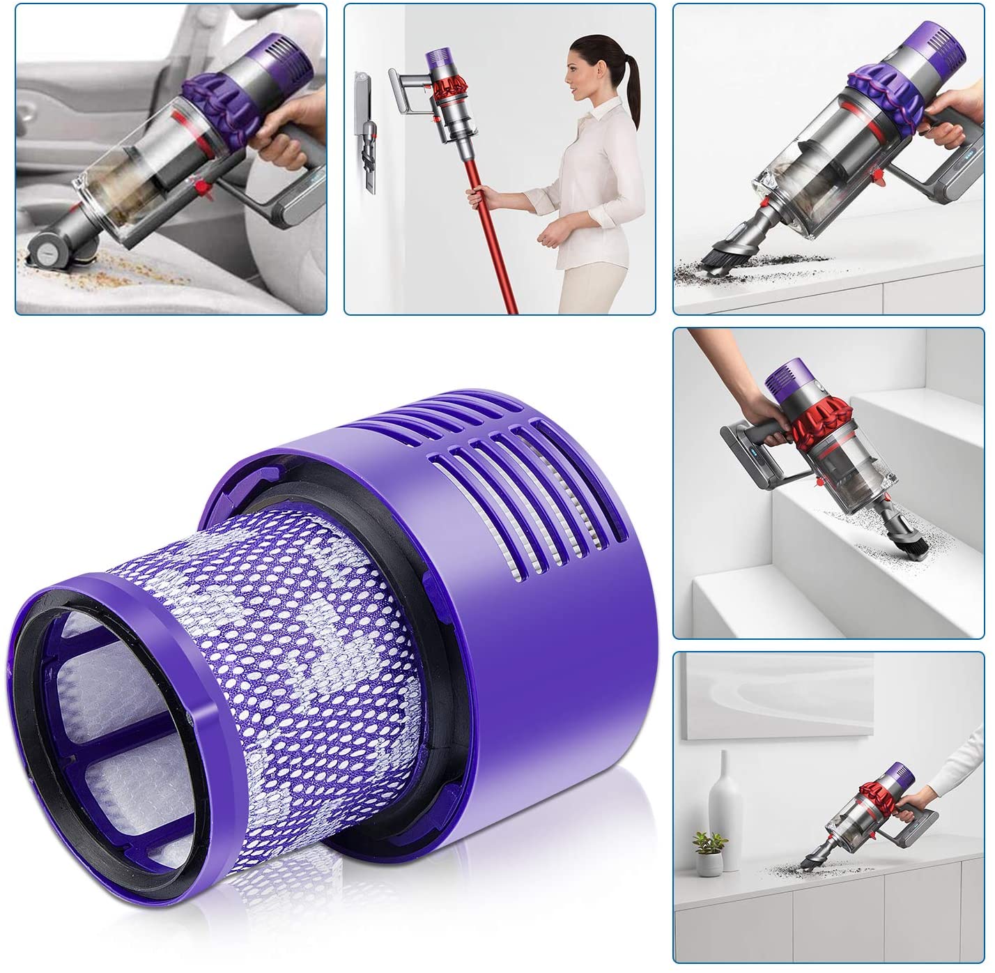 Vacuum Cleaner Accessories: HEPA Filter for DYSON V10 Vacuum Cleaners