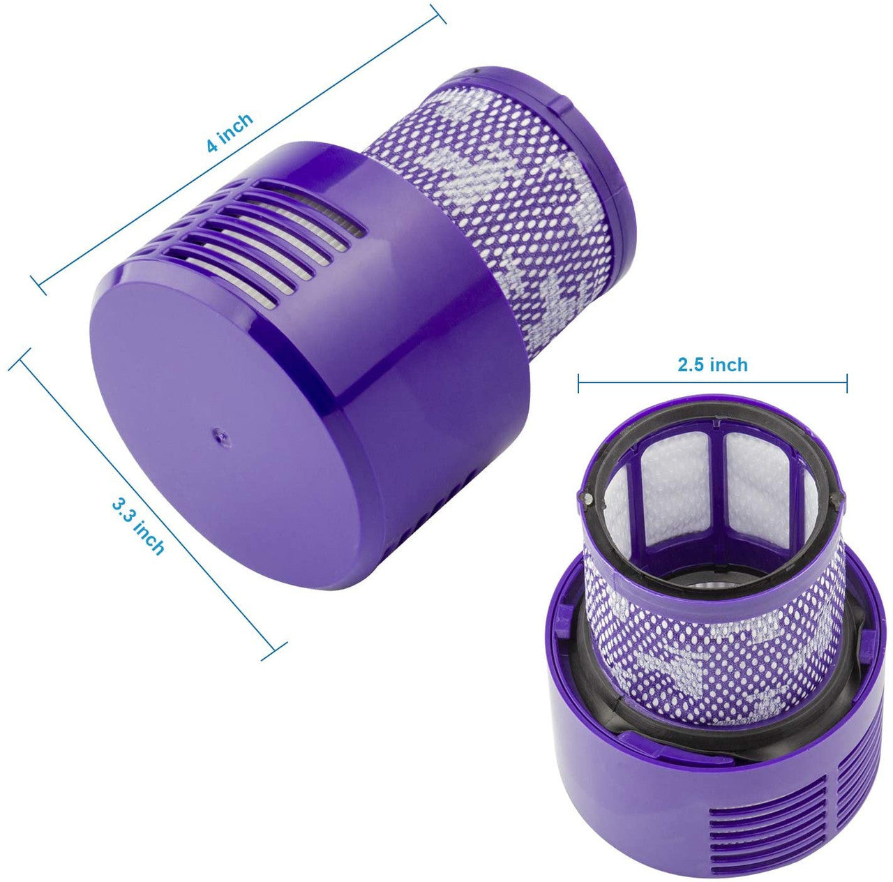 Vacuum Cleaner Accessories: HEPA Filter for DYSON V10 Vacuum Cleaners