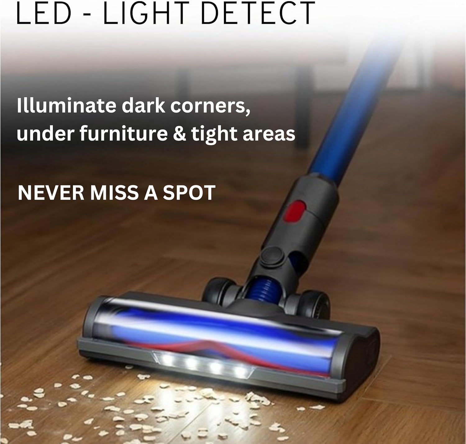 Vacuum Cleaner Accessories: Motorhead & Fluffy Head Combo for Dyson  V7 V8 V10 V11 V15 & Outsize