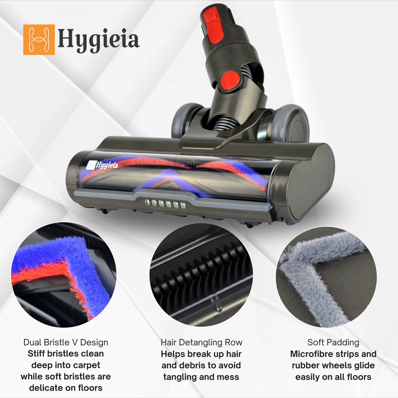 Vacuum Cleaner Accessories: New Powerhead for DYSONV7, V8, V10, V11, V15 Vacuum Cleaners