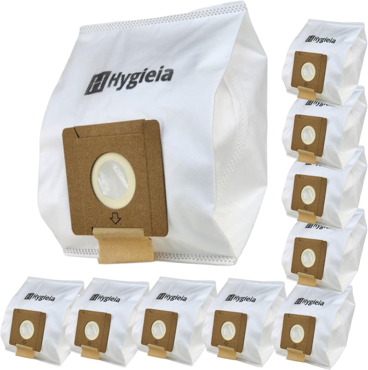 Vacuum Cleaner Accessories: 10 X Dust Bags for Sauber Pro Pets SJ-100 Vacuum Cleaners