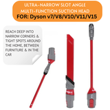 Vacuum Cleaner Accessories: Hygieia Awkward Gap Tool - For Dyson V7 to V15, Gen5detect & Outsize Vacuum Models