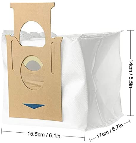 Vacuum Cleaner Accessories: 3 X Auto Empty Station Dust Bag for Ecovacs Deebot