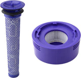 Vacuum Cleaner Accessories: 3 X Filter Kits for DYSON V7 (SV11, SV37) & V8 (SV10, SV25) Vacuum Cleaners