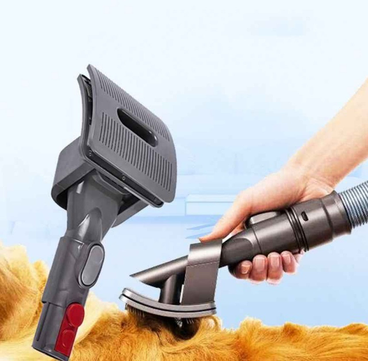 Vacuum Cleaner Accessories: Pet Grooming Tool Kit for Dyson V7, V8, V10, V11, V12 & V15