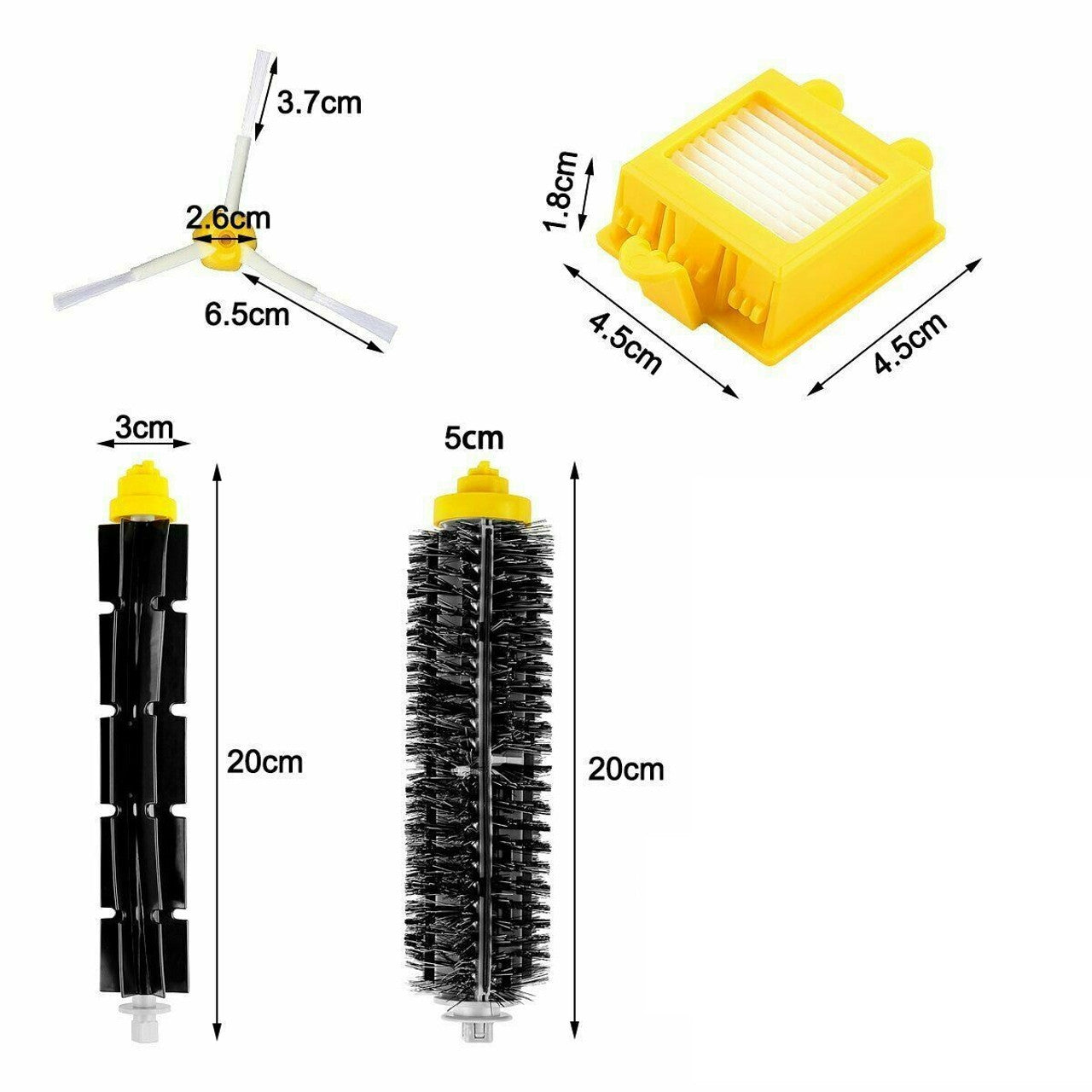 Vacuum Cleaner Accessories: Replenishment kit for iRobot Roomba 700 series robot vacuum cleaners
