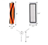 Vacuum Cleaner Accessories: Replenishment kit for Xiaomi Roborock S6, S5, E35, E20, Mi robot vacuum cleaners