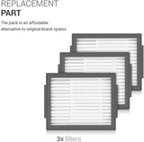Vacuum Cleaner Accessories: 3 X HEPA filters for iRobot Roomba I, E and J series robots