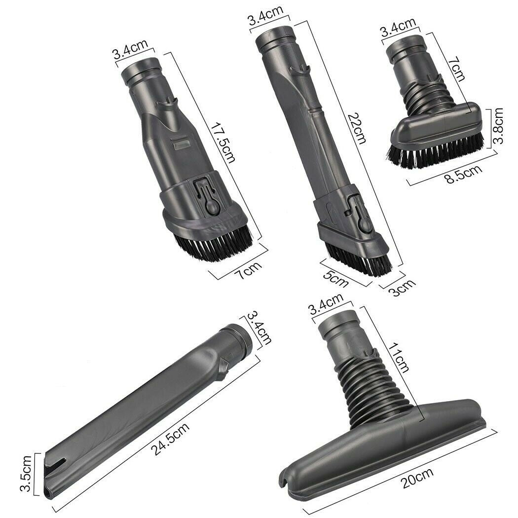Vacuum Cleaner Accessories: Tool kit for Dyson vacuum cleaners (V6/DC29/DC37/DC39/DC54/CY18)