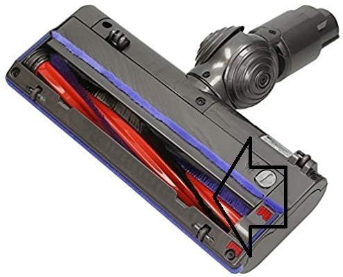 Vacuum Cleaner Accessories: Roller Brush for DYSON V6 SV-03 and DC59, (225mm) vacuum cleaners