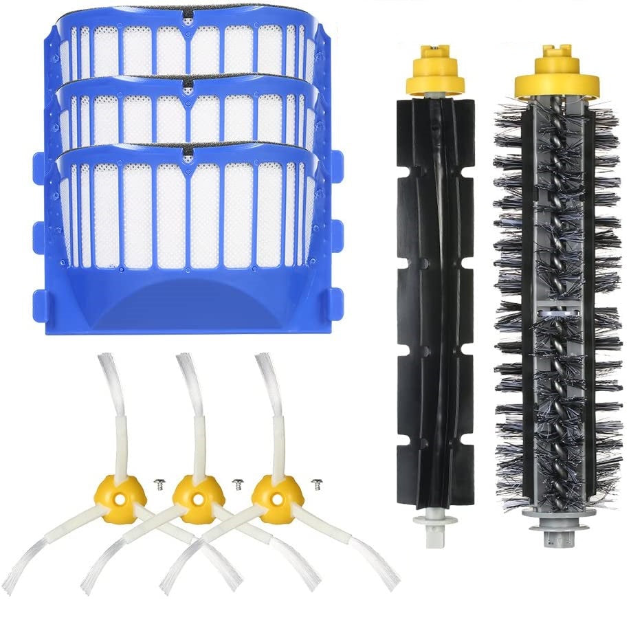 Vacuum Cleaner Accessories: Replenishment Kit for iRobot Roomba 600 Series Robotic Vacuum Cleaners