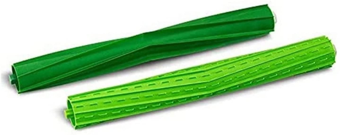 Vacuum Cleaner Accessories: Wide Dual Rubber Main Brushes for  iRobot Roomba S Series (S9 & S9+)