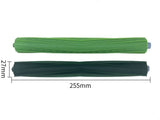 Vacuum Cleaner Accessories: Wide Dual Rubber Main Brushes for  iRobot Roomba S Series (S9 & S9+)