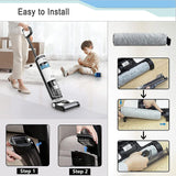 Vacuum Cleaner Accessories: Filters & Roller Brush Pack For Tineco Floor One S3