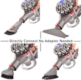 Vacuum Cleaner Accessories: Complete Accessory tool kit for Dyson V7 V8 V10 V11 V12 & V15 vacuum cleaners
