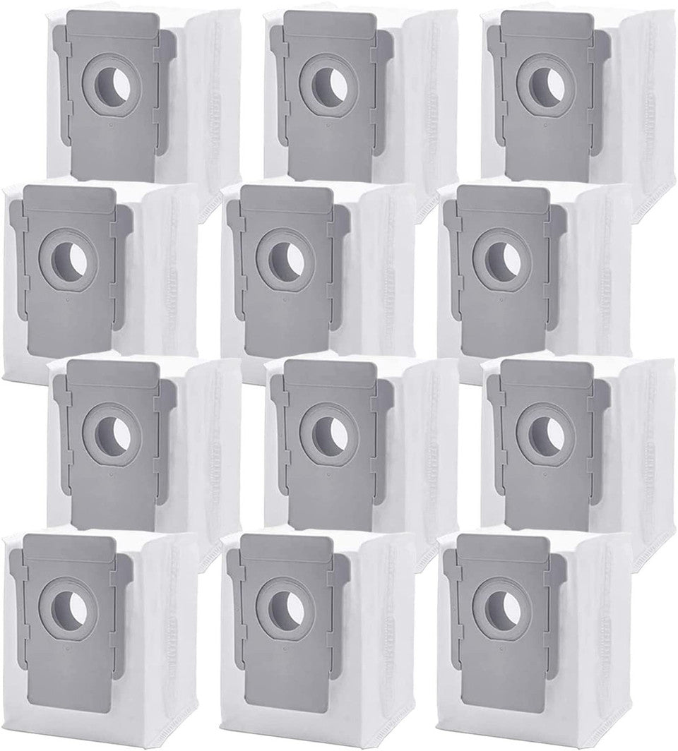 Vacuum Cleaner Accessories: 12 X Vacuum bags for iRobot Roomba i3+, i7+, s9+, j7+  robot vacuum cleaners