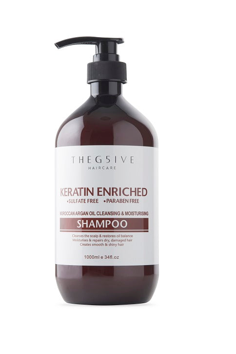 Massage Oils: THE G5IVE HAIRCARE Moroccan Argan Oil Shampoo 1Lt