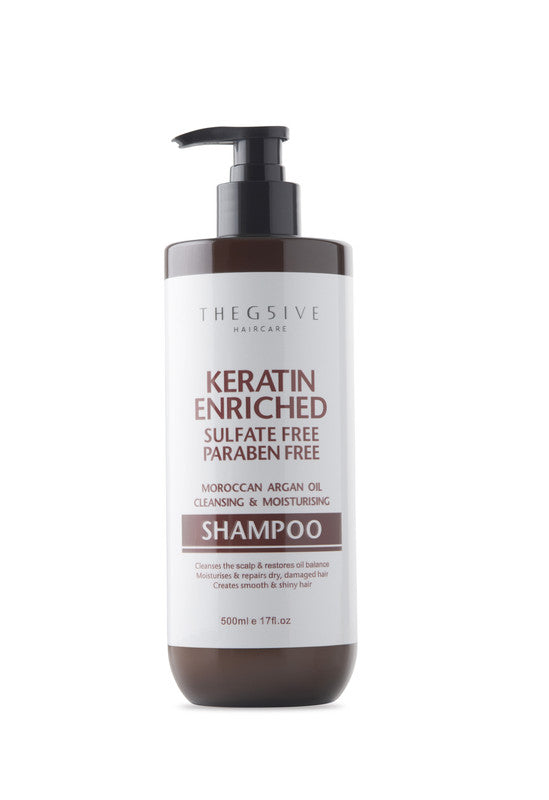 Massage Oils: THE G5IVE HAIRCARE Moroccan Argan Oil Shampoo 500ml