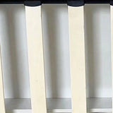 Beds & Bed Frames: King Size High Rise Headboard Linen Beige Fabric Four MDF Drawers with Wheels Bed Frame