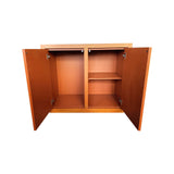 Buffets & Sideboards: Buffet MDF Brown Colour Two Doors Sideboard Storage Cabinet