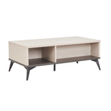 Coffee Tables: Coffee Table 2 Open Storage Cabinet MDF in Champagne Colour