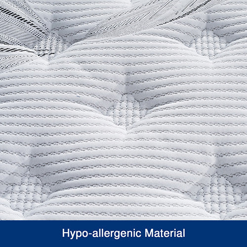 Mattress Toppers: King Mattress Latex Pillow Top Pocket Spring Foam Medium Firm